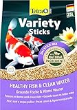 Tetra Pond Variety Sticks – Fischfutter Mischung bestehend aus DREI verschiedenen Sticks, für die...