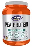 Now Foods Pea Protein (Erbsenprotein), geschmacksneutral, 907g veganes Proteinpulver, Laborgeprüft,...