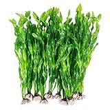 FQSNFNSTY8 Aquarium Wasserpflanzen 10 Stück Aquarium Pflanzen künstliche Pflanzen groß Fisch Tank...