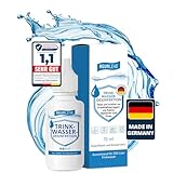 AGUALEVE® Trinkwasserdesinfektion 15ml für 200l Wasser *NEU* | Wasserentkeimung für Reisen,...