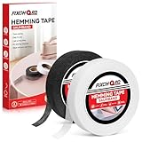 FIXCHORD Saumband, 2PCS Saumband zum Aufbügeln, Bügelband zum Aufbügeln, Bügelband zum Kürzen...