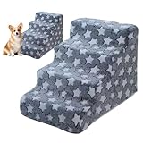 Hundetreppe – Haustiertreppe | Katzentreppe für Fahrzeug | Abnehmbare Haushaltskätzchenrampe...