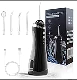 Yesimola Munddusche Kabellos Elektrische Zahndusche mit 3 Modi, Water Flosser for Teeth 200ML...