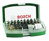 Bosch Accessories 32-teiliges Schraubendreher-Bit-Set mit Farbcodierung
