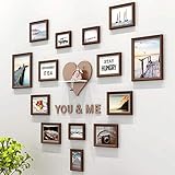 Dekorationen Herzform Fotowand Set 14 Rahmen Mädchen Liebe Fotorahmen Wand Schlafzimmer Wand...