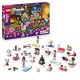 LEGO Friends Adventskalender 2025 - Weihnachten Spielzeug mit 24 Überraschungen inkl. 5...