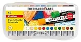 Eberhard Faber 522013 - Ölpastellkreiden in 12 leuchtenden Farben, bruchsicher, fingervermalbar, in...