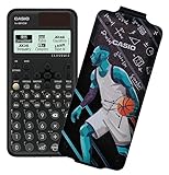 Casio FX-991CW Wissenschaftlicher Taschenrechner, 540 Funktionen mit Design-Hülle Basket