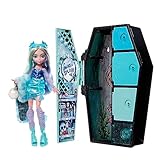 MONSTER HIGH-Puppe und Verschiedene Outfits, Lagoona Blue, Skulltimate Secrets: Fearidescent-Serie,...