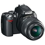 Nikon D60 Digital SLR Camera - Black (AF-S DX Nikkor 18-55 mm f/3.5-5.6G VR) (Certified Refurbished)