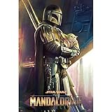 Grupo Erik Poster The Mandalorian Child Gorgu - Wandkunst Baby Yoda Star Wars, GPE5484