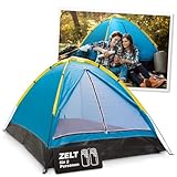 STREND PRO Campingzelt 2 Personen 175x130x100 cm – Wurfzelt, Kuppelzelt, Camping Zelt Leicht für...