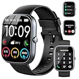 Smartwatch Herren Damen, 1,91' HD Smartwatch Damen mit Telefonfunktion, Smart Watch Fitnessuhr 113+...