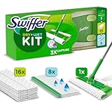 Swiffer Bodenwischer Wet & Dry Starter-Kit Mit Trockenen Und Feuchten Bodentüchern Zum Reinigen Von...