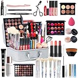 RoseFlower schminkset frauen, Professionelles Make-up-Set Teenager Mädchen Schminkkoffer...