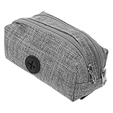 NUOBESTY Hundekotbeutelhalter Leicht mit Clip aus Oxford Gewebe Wetterfester Kotbeutelspender für...