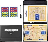 CREADY® Taktiktafel Basketball, Taktikboard Basketball, Taktikbrett Taktikmappe Basketball mit...