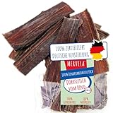 MERVELA® Dörrfleisch für Hunde 500 g | Rinderdörrfleisch | Trockenfleisch | gesunder Hundesnack...