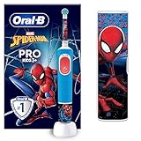 Oral-B Pro Kids Spiderman Elektrische Zahnbürste/Electric Toothbrush, Kinder ab 3 Jahren, inkl....