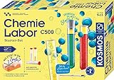 KOSMOS 645571 Chemielabor C500, Starter-Set, Laboraustattung für Einsteiger, Chemie mit Spaß für...