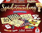 Schmidt Spiele 49197 Die große Spielesammlung Premium-Edition, in Einer Metallbox, Bunt[Exklusiv...