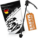 LOEVELOSI Fahrrad Schnellspanner extra leicht Vorderrad Achse, MTB, Trekking und Rennrad, Quick...