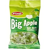 M'Candy Big Apfel Sour Bonbons mit Brause Kern 5 x 150g
