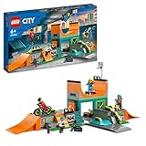 LEGO City Skaterpark, Spielzeug für Kinder ab 6 Jahren, mit BMX-Rad, Skateboard, Scooter,...