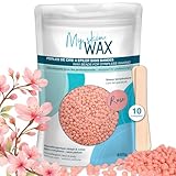My Skin WAX - Waxing perlen 800g, Hypoallergen, Ohne Streifen, Wachsperlen Haarentfernung für...
