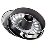 Zenker Springform Ø 28 cm ENERGY, Backform mit Flach- und Rohrboden und Auslaufschutz aus...