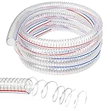 Robuster Stahldraht, flexibler Schlauch mit Befestigungselementen, PVC-Hochdruck-Ablaufschlauch,...
