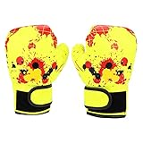 Boxhandschuhe für Kinder 2–12 Jahren, PU Leder Kinder Boxing Training Handschuhe Grappling...