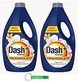2x Dash Waschmittel Power Gold und Vanilleblüten,Flüssigwaschmittel für die Waschmaschine 50...