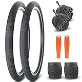 26 x 2,125 Fahrradreifen, Ersatz-Kits, 2 Stück, 66 cm (26 Zoll) Fahrradreifen, Klappradreifen,...