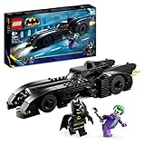 LEGO 76224 DC Batmobile: Batman verfolgt den Joker Set, Batmobil-Spielzeugauto von 1989 mit 2...