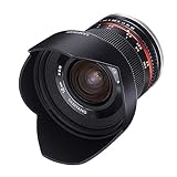 Samyang 12mm F2.0 Weitwinkel Objektiv Festbrennweite manueller Fokus Foto Objektiv für Sony E-Mount...