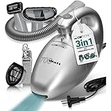 Clatronic® Handstaubsauger mit 700 Watt & geringem Gewicht | Staubsauger zum Absaugen von Polstern,...