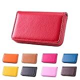 Waylipun Visitenkartenetui, PU-Leder Premium Visitenkartenhalter, mit Magnetverschluss, zur...