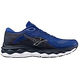 Mizuno Wave Sky 7, Laufschuh für Herren, Surf The Web Silver Dress Blues, 43 EU