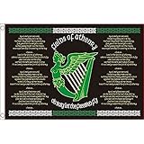 AZ FLAG - Flagge Irland The Fields Of Athenry - 150x90 cm - Irische Fahne 100% Polyester mit...