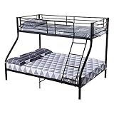 FetiNes Etagenbett Metall 140x200cm 90x200cm Stockbett Hochbett Metallbett Bettgestell...