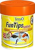 Tetra FunTips Tablets - an der Aquarium-Scheibe haftende Futtertabletten, optimal zum Beobachten der...