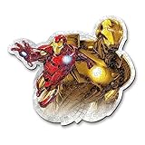 Trefl – Konturenpuzzle aus Holz: Marvel Avengers, Mutiger Iron Man – 160 Stücke, Wood Craft,...