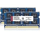 DDR3 / DDR3L 16GB Kit (8GBx2) Laptop RAM 1600MHz PC3-12800 / PC3L-12800 SODIMM Non-ECC Unbuffered...