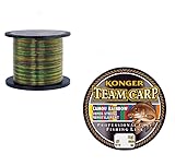 Angelschnur Konger Team Carp Camou Rainbow 600m Spule Monofile Karpfen Schnur (0,40mm / 15,30kg)