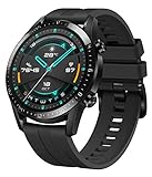 HUAWEI Watch GT 2 Smartwatch (46 mm Full-Color-AMOLED Touchscreen, SpO2-Monitoring,...