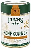 Fuchs Gewürze - Senfkörner gemahlen - für die Zubereitung von Rubs, zum Verfeinern von Suppen und...