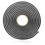 Butylrundschnur Butylband Schwarz 8mm x 4m Butyl Klebeband Butylschnur Butyl Dichtband Selbstklebend...