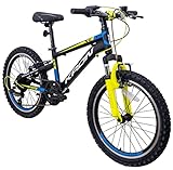 KRON XC 75 Kinder Mountain Bike 20 Zoll ab 6 Jahre | Aluminium MTB Fahrrad 7 Gang Shimano, V-Bremse,...