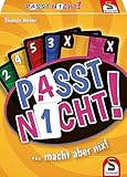 Schmidt Spiele 75054 Passt Nicht!, Kartenspiel